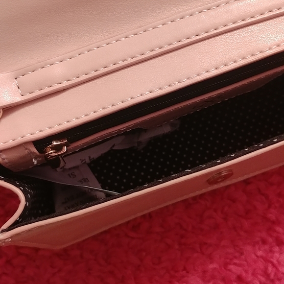 CHRISTIAN LACROIX Pink Quilted Crossbody Purse - Picture 6 of 7